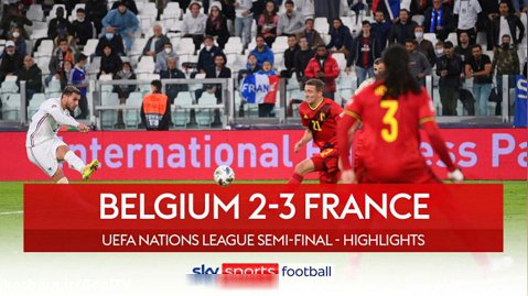 بلژیک ۲-۳ فرانسه | خلاصه بازی | صعود خروس‌ها به فینال با کامبک رویایی