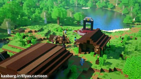 جنگ مایکرفتی (Minecraft animation)