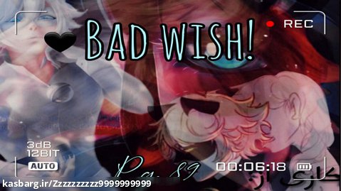 رمان bad wish 