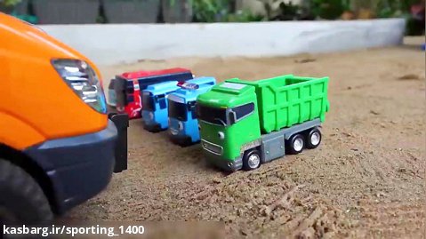 دانلود ماشین سنگین اسباب بازی : کامیون های جادویی تبدیل اتوبوس های کوچولو
