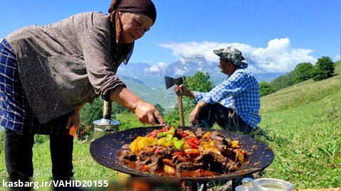 برنامه زندگی روستایی - آشپزی در طبیعت - ساج ایچی