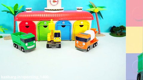 دانلود برنامه کودک ماشین بازی : استخر بستنی برای اتوبوس های کوچولو