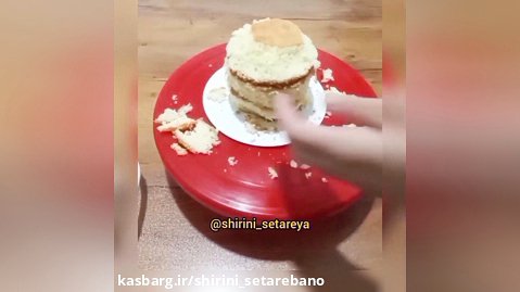 آموزش کیک انار یلدایی