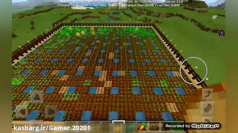 آموزش کشاورزی و ساخت مزرعه در ماینکرافت