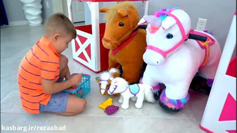 برنامه کودک - دیانا و روما - کودک و سرگرمی - اسب های روما