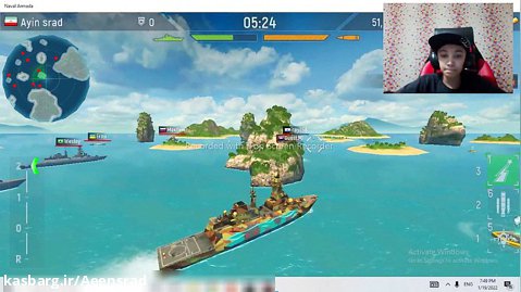 گیمپلی بازی naval Armada پارت۳