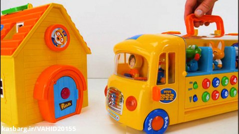ماشین بازی و اسباب بازی آموزشی برای کودک و نوجوان - اتوبوس، پنگوئن - قسمت 70