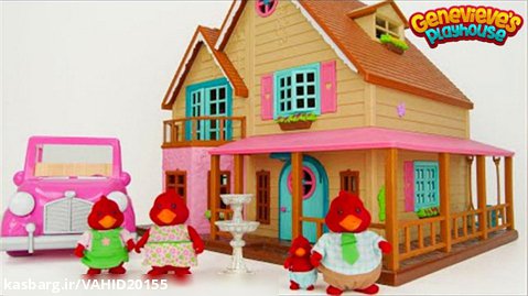 بازی با عروسک و اسباب بازی دخترانه - خانه مینیاتوری - اسباب بازی کودک و نوجوان