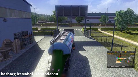 گیم پلی از بازی Euro Truck Simulator 2