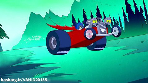 انیمیشن تام و جری تعقیب و گریز ماشین بزرگ - کارتون موش و گربه