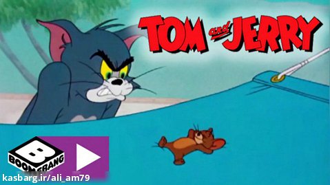 کارتون تام و جری - موش و گربه خنده دار - استراحت تام گربه و مزاحم شدن جری موشه