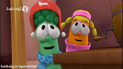 تريلر انیمیشن داستان سبزیجات - چتر پدربزرگ VeggieTales