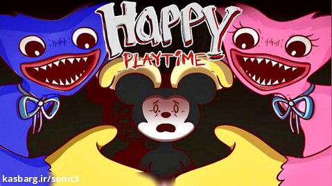 HAPPY PLAYTIME Mickey Huggy Wuggy Kissy MissyPoppy Playtime x FNF Animation