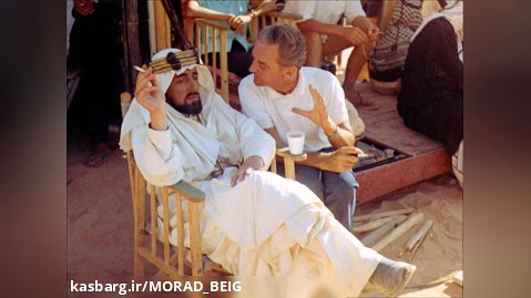 تصاویری منتخب از پشت صحنه ی فیلم سینمایی لورنس عربستان  - 1962