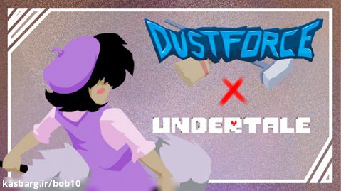 Dustkid X Frisk//art//undertale//Dustforce//Art