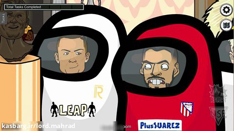 کارتون طنز amungus در خانه رونالدو