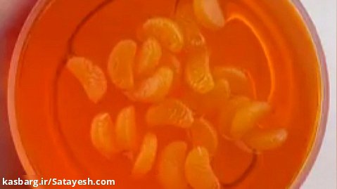 اسلایم شفاف نارنگی | اسلایم شفاف نارنجی | اسلایم کیوت | اسمر اسلایم