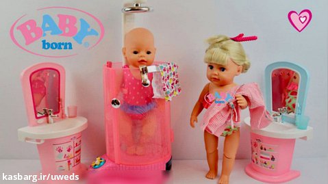 روال شستشو و تمیز کردن عروسک های نوزاد قبل از خواب