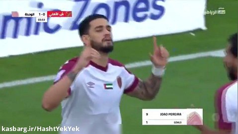 امارات / الوحده 3 - شباب الاهلي 1 (شكست در حضور نوراللهي و قايدي)