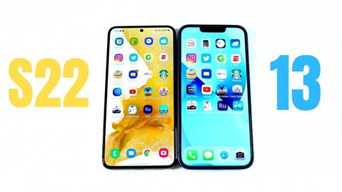 مقایسه سرعت Galaxy S22 و iPhone 13