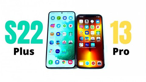 مقایسه سرعت Galaxy S22 Plus و iPhone 13 Pro
