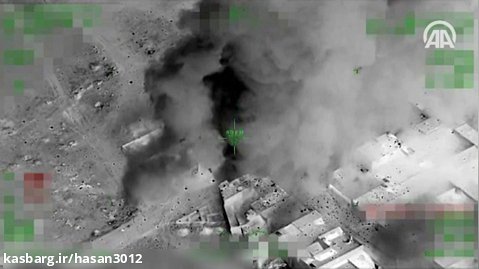 انهدام 224 موضع داعش در شمال سوریه توسط جنگنده های ترکیه