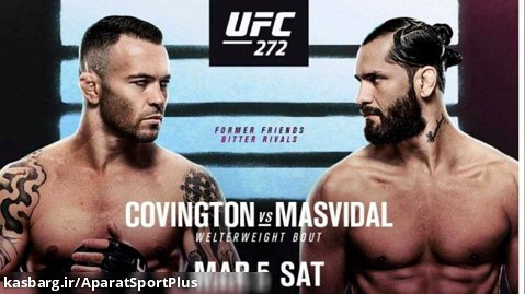 UFC 272 | مسابقه کامل کالبی کاوینگتون - حورحه مسویدال
