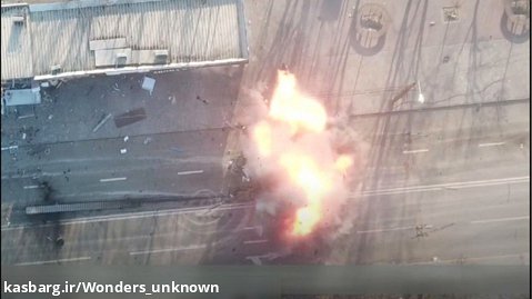 انهدام تانک متجاوز روسی در ماریوپول