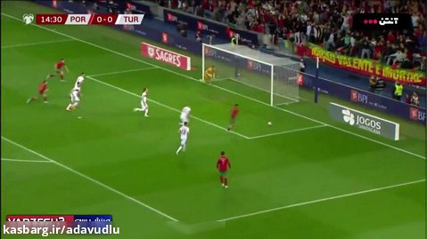 خلاصه بازی پرتغال 3 ترکیه 1 (مقدماتی جام جهانی)