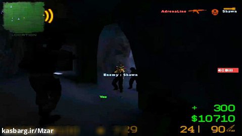 گیم پلی بازی counter strike 1.6 adrenaline برای کامپیوتر
