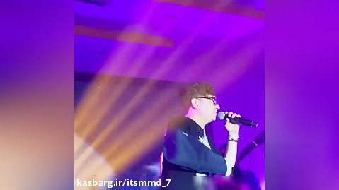 اجرای اهنگ "جانم تو"توسط محسن ابراهیم زاده در کنسرت"