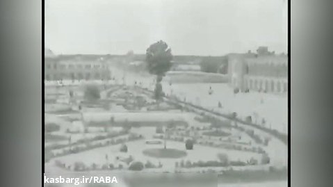 فیلمی نادر و کوتاه از میدان توپخانه طهران در 1306 خورشیدی