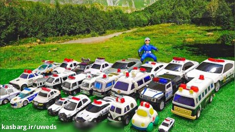 معرفی 27 نوع ماشین مینیاتوری ماشین پلیس - ماشین بازی کودکانه